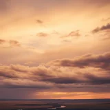 Golden Hour sky background